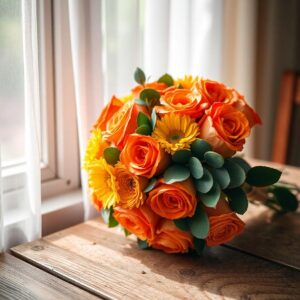 Cheerful Gerbera Basket
