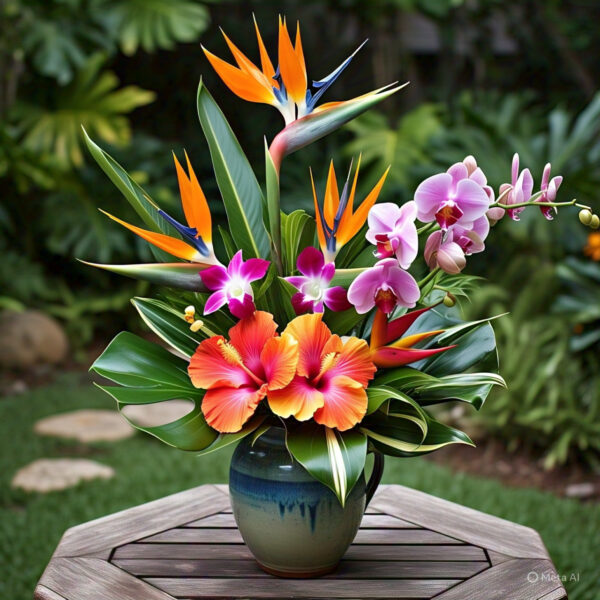 Tropical Garden Bouquet
